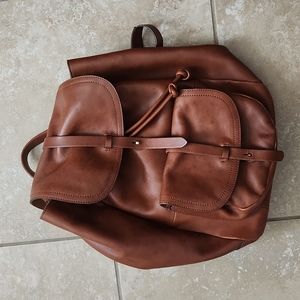 Madewell Transport Leather Backpack